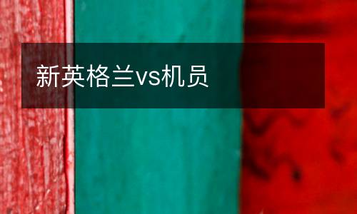 新英格蘭vs機(jī)員