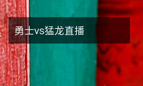勇士vs猛龍直播