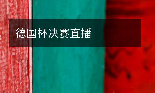 德國杯決賽直播
