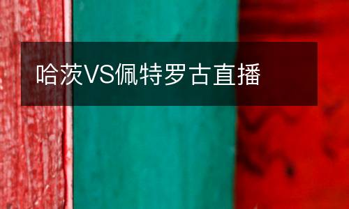 哈茨VS佩特羅古直播