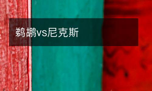鵜鶘vs尼克斯